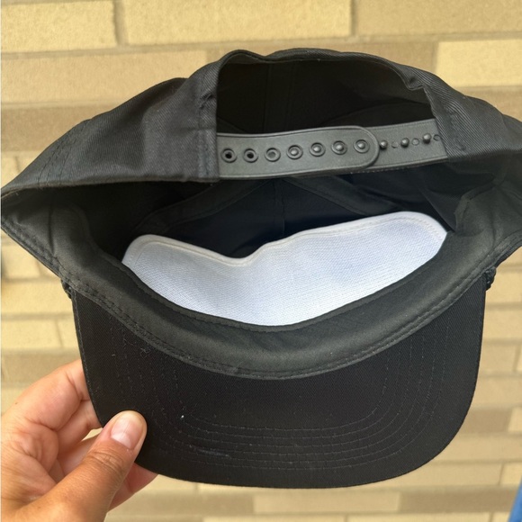 Vintage Canadian Mist black braided rope SnapBack hat adjustable - Picture 6 of 6